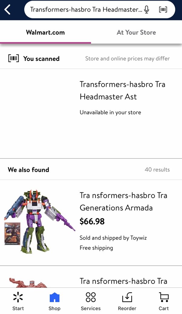 Transformers Headmasters Newest Leaked Walmart Listings  (1 of 3)